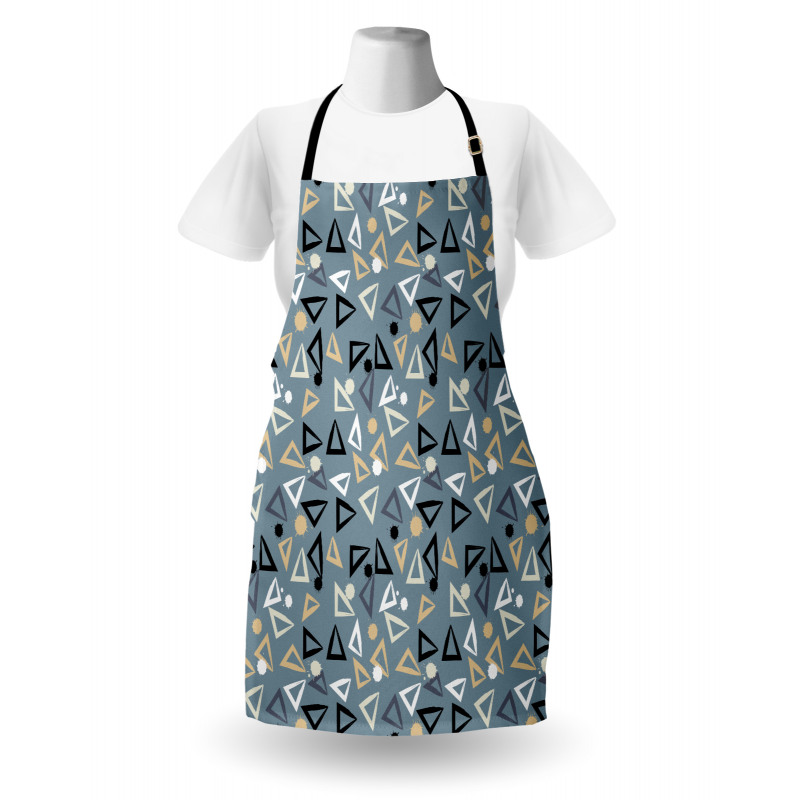 Triangles Blots Apron