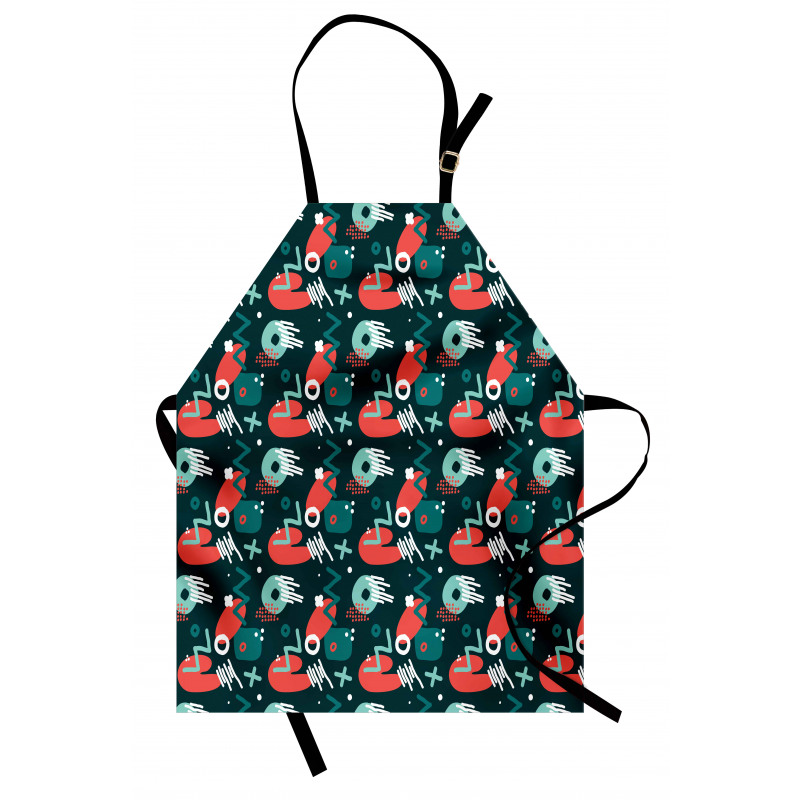 Hipster Shapes Apron