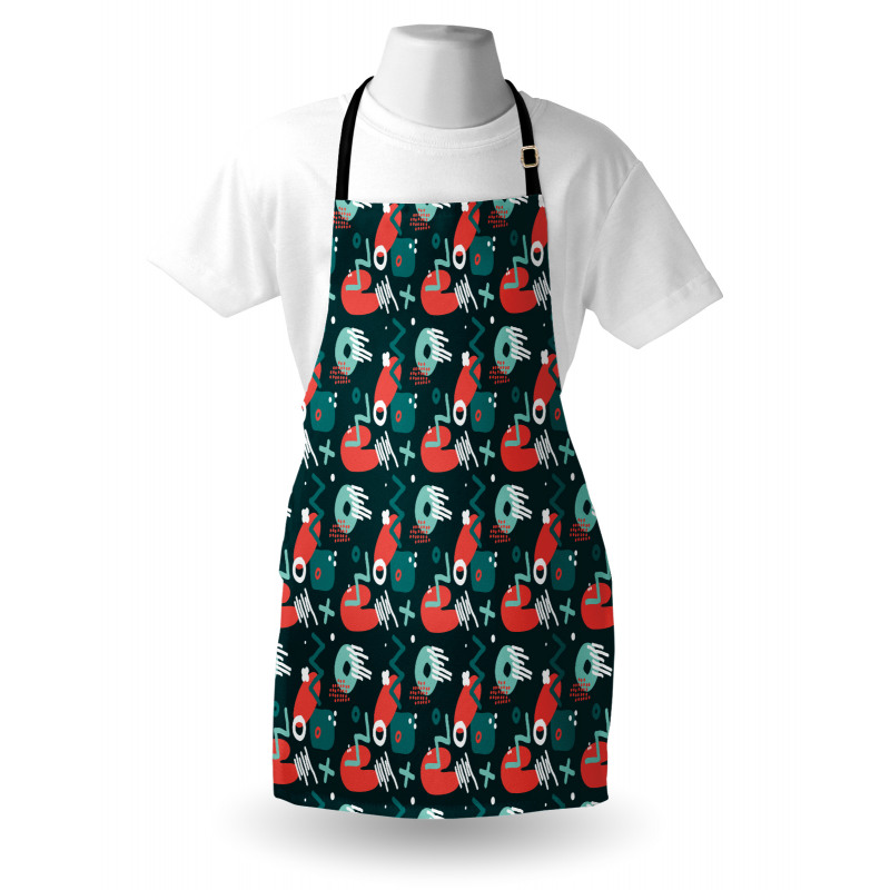 Hipster Shapes Apron