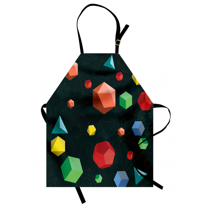 Platonic Shapes 3D Apron