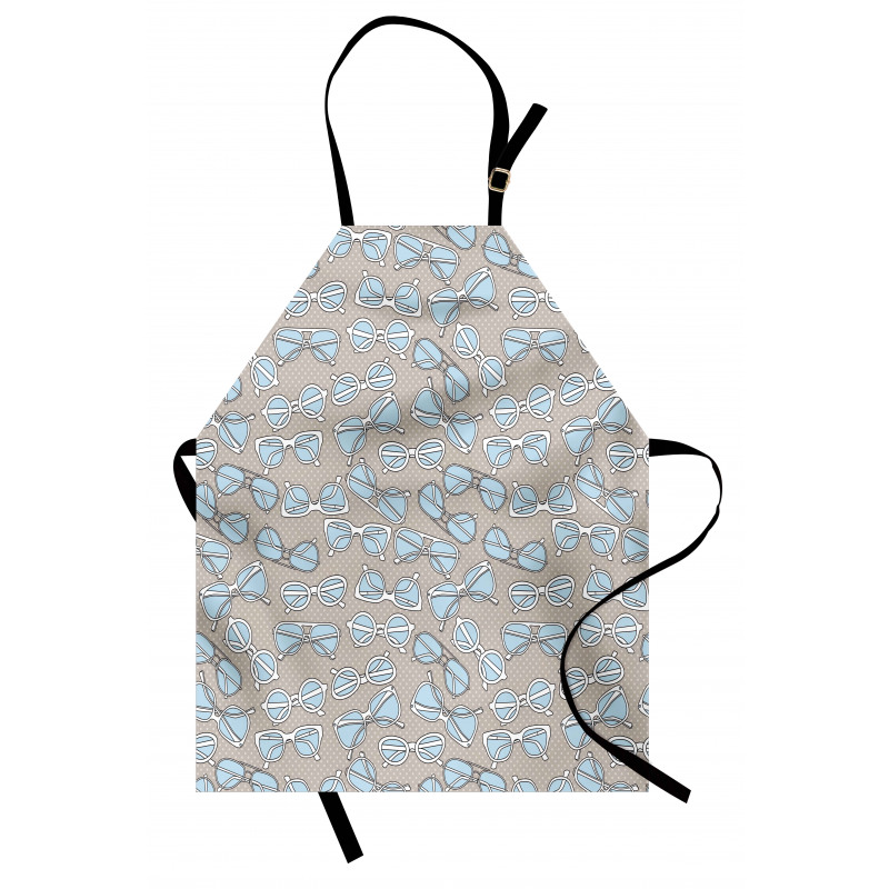 Vintage Hipster Glasses Apron