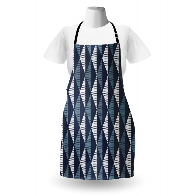 Rhombuses and Dots Apron