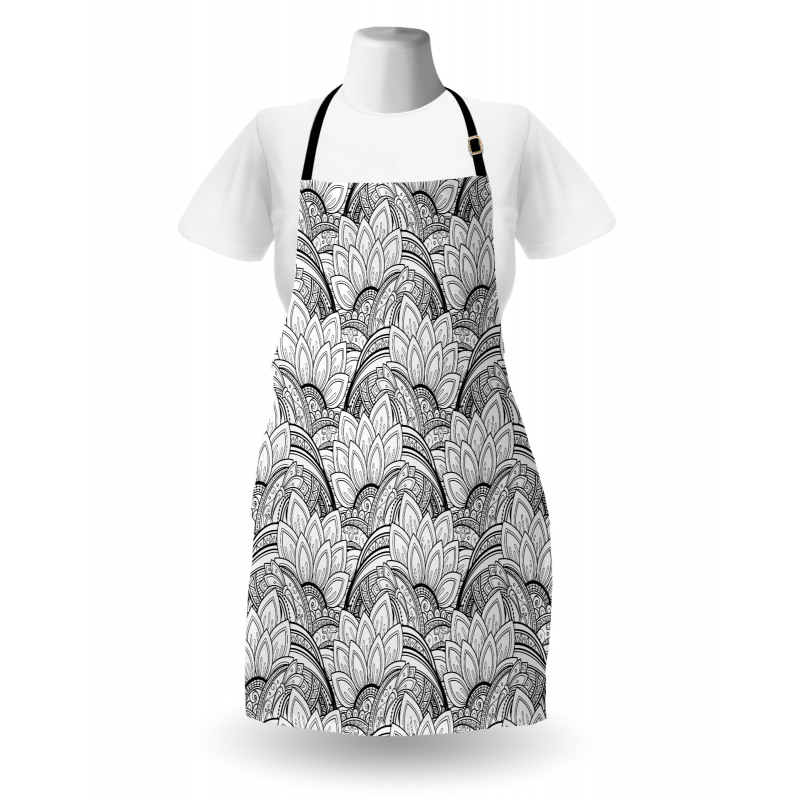 Paisley Petals Apron