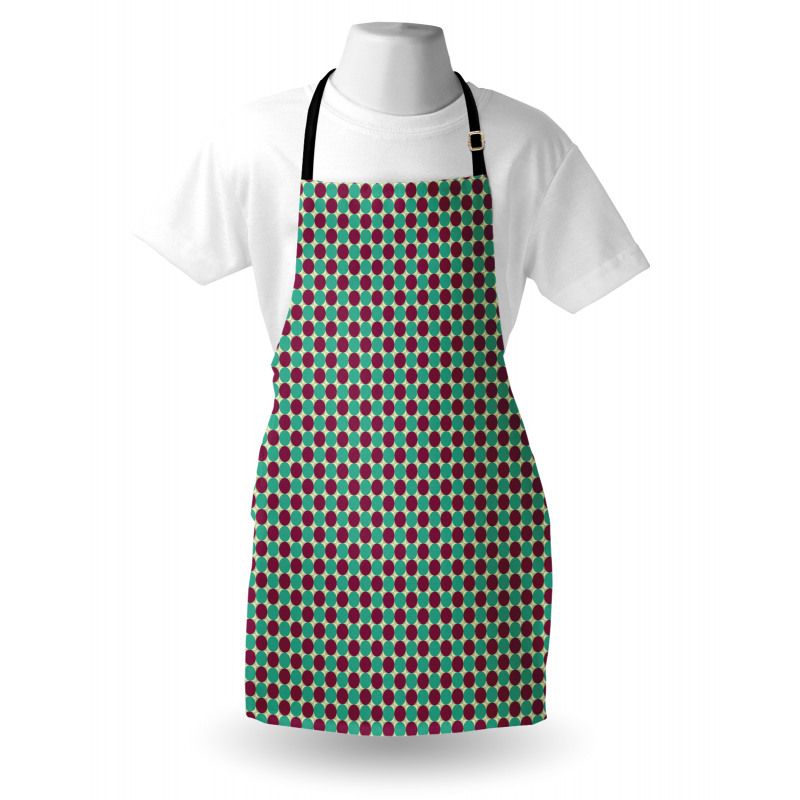 Circles in Squares Apron