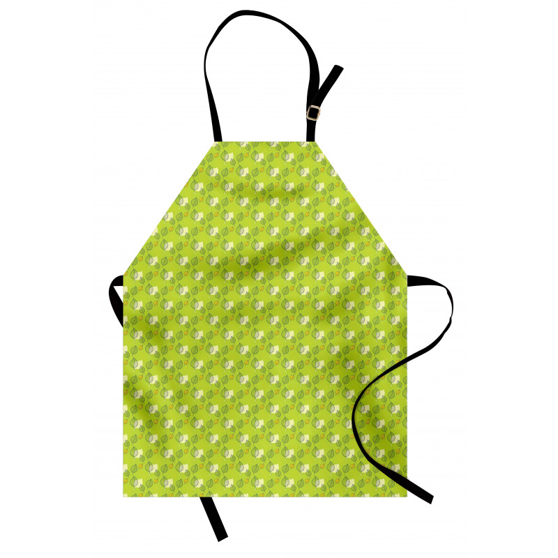 Abstract Falling Leaf Apron