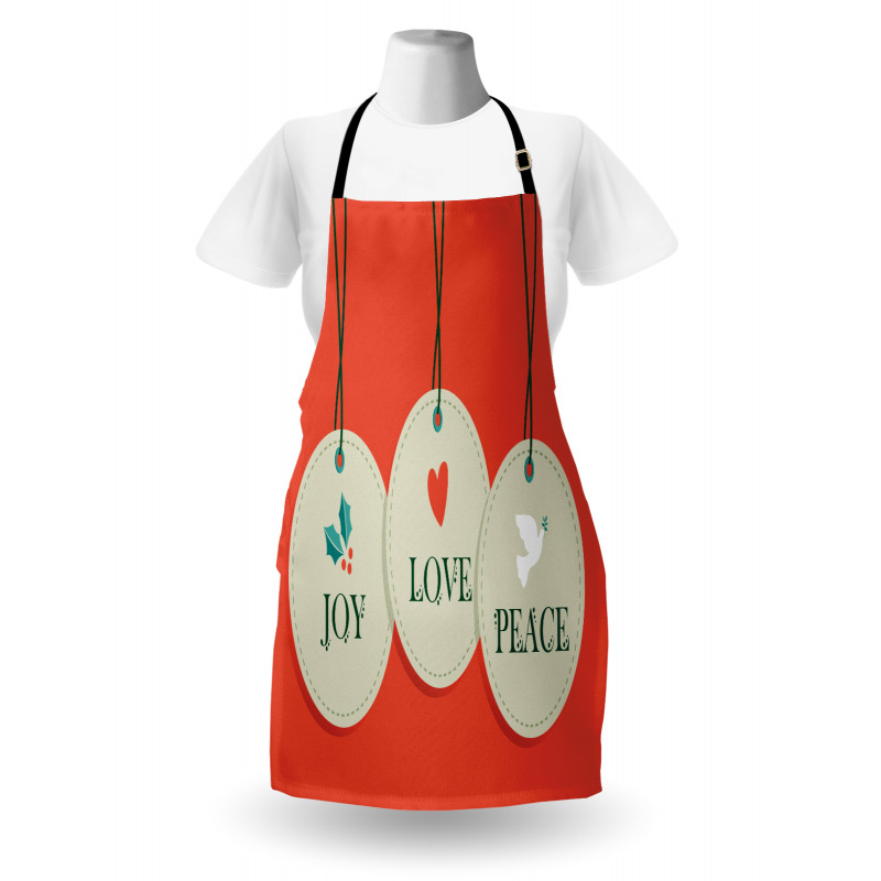 Joy Love and Peace Apron