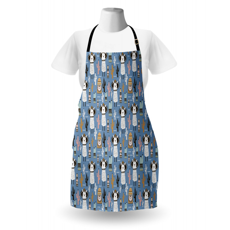 Tribal Llama Apron