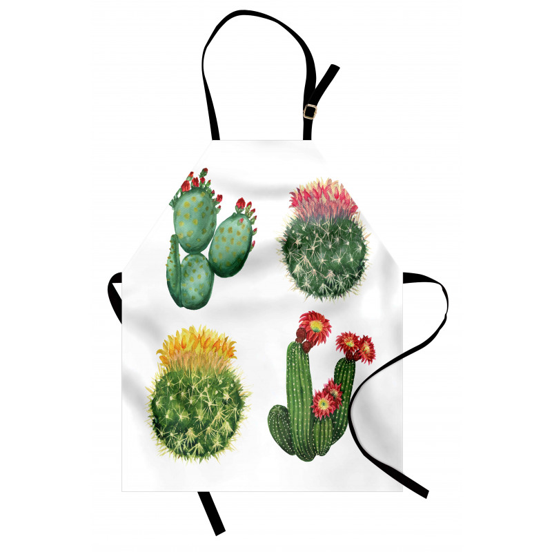 Watercolor Tropical Art Apron