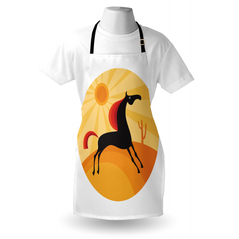 Abstract Animal Desert Apron