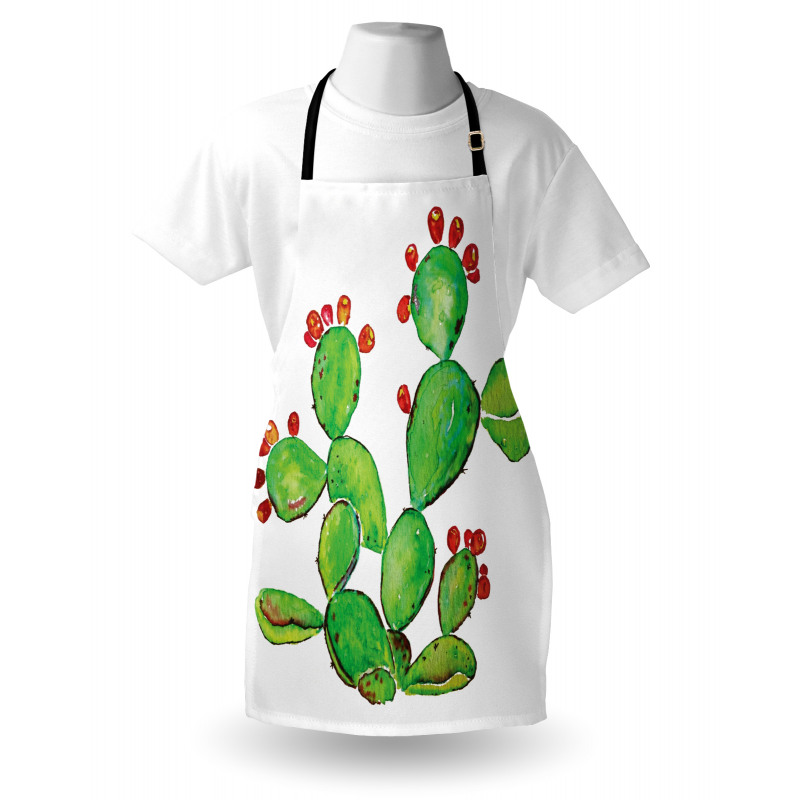 Ripe Prickly Pear Fruits Apron