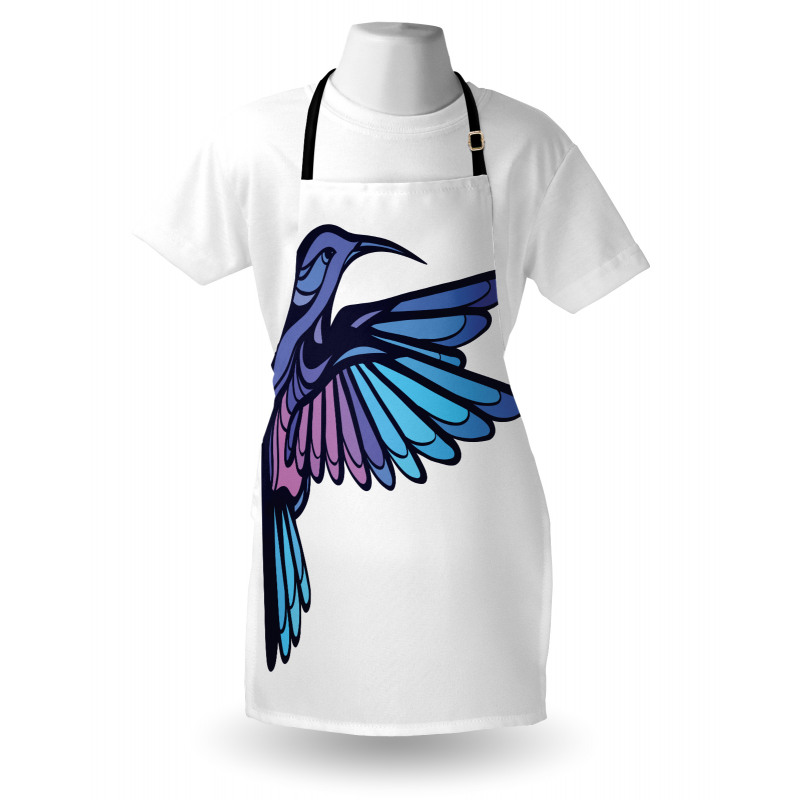 Exotic Hummingbird Apron