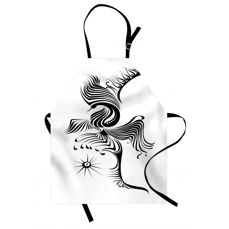 Abstract Phoenix Design Apron