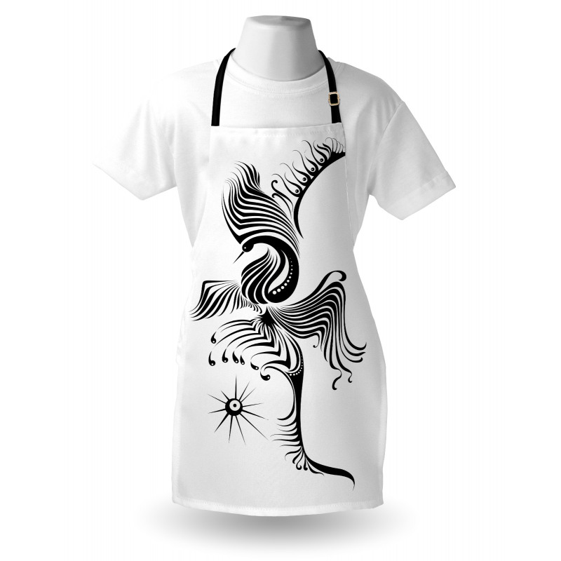 Abstract Phoenix Design Apron