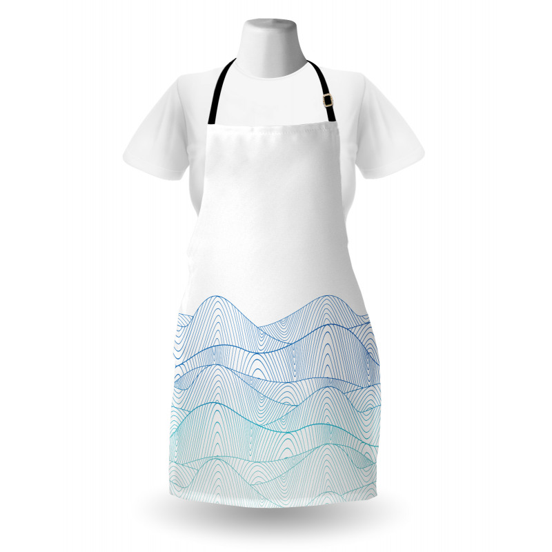 Abstract Seascape Apron