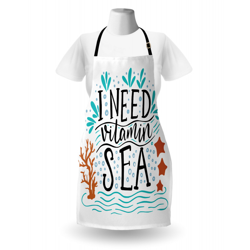 Inspirational Words Art Apron