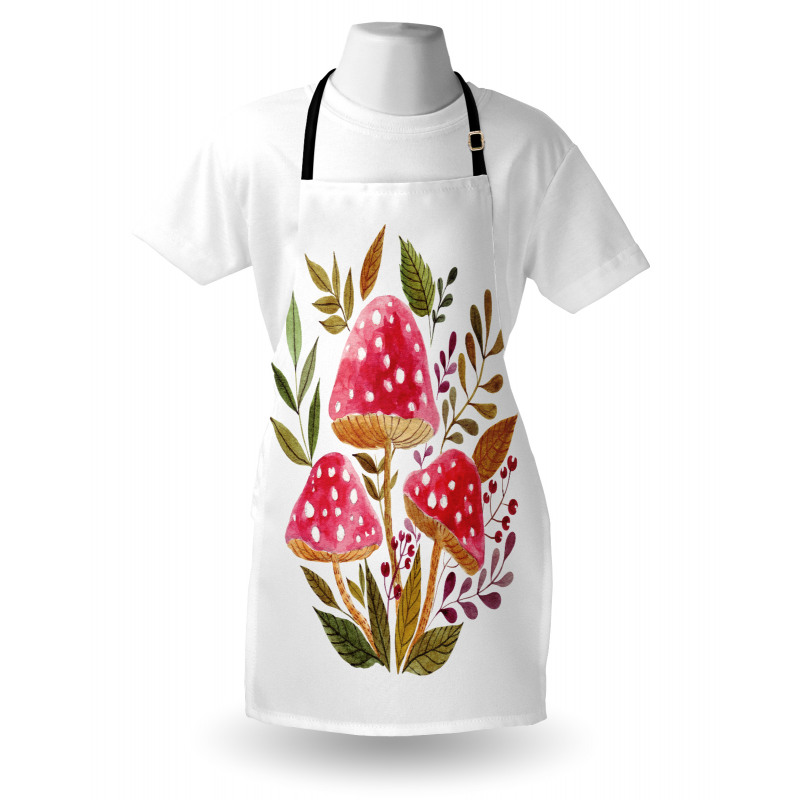 Watercolor Amantias Apron