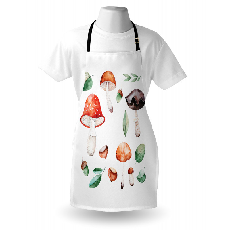 Fall Season Mushroom Apron