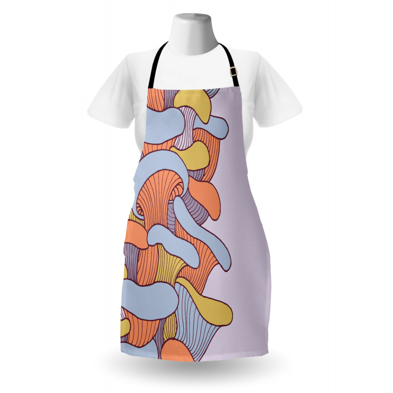 Abstract Doodle Season Apron