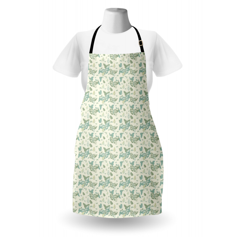 Soft Spring Wings Apron