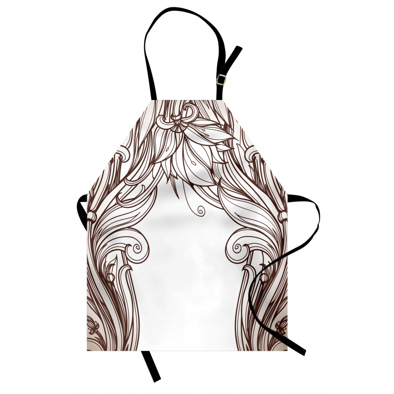 Curving Branches Apron