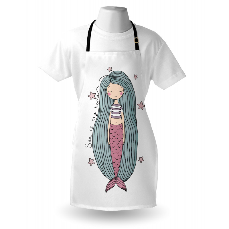 Sea is My Home Girl Apron