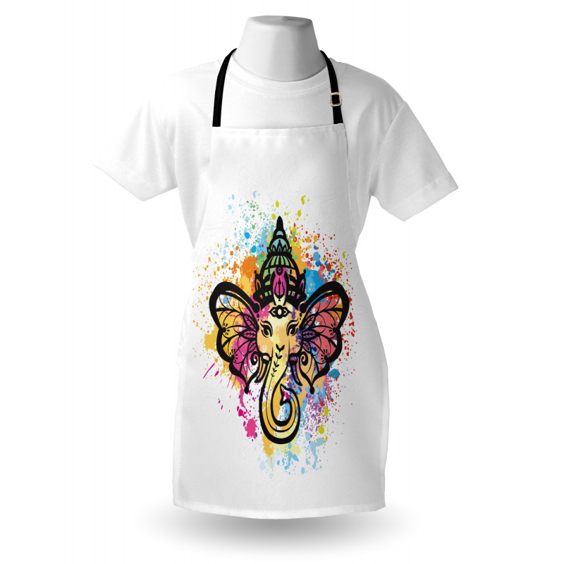 Mandala Animal Portraits Apron