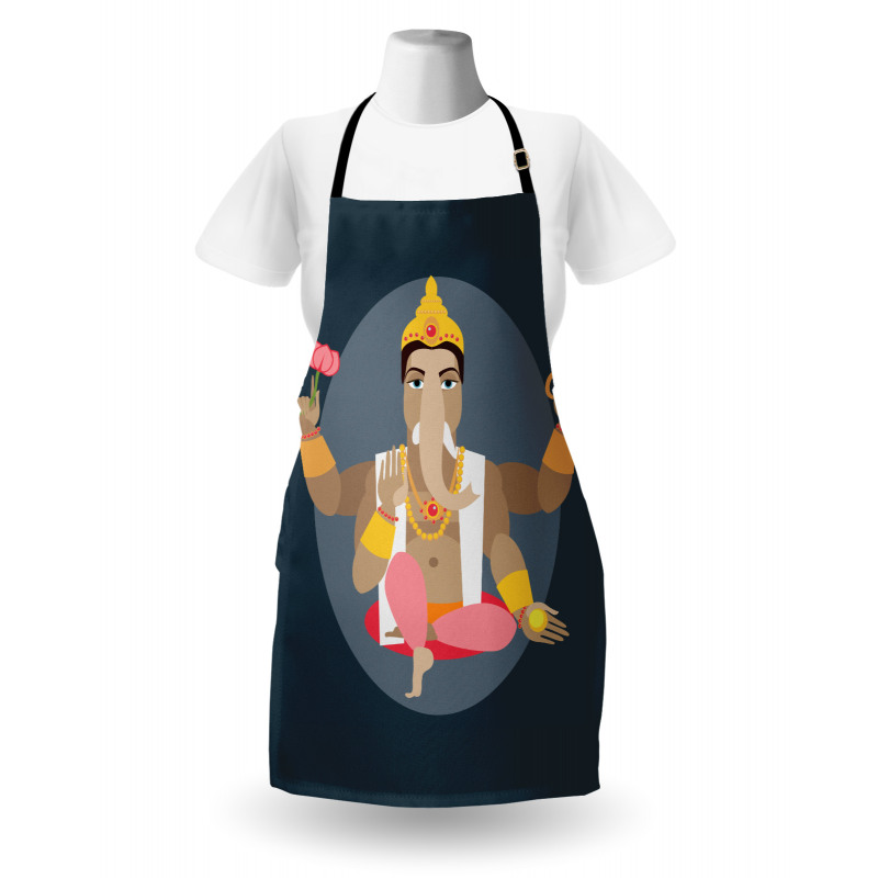 Oriental Ethnic Design Apron