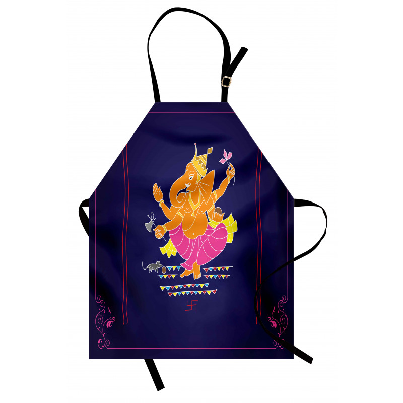 Elephant Illustration Apron