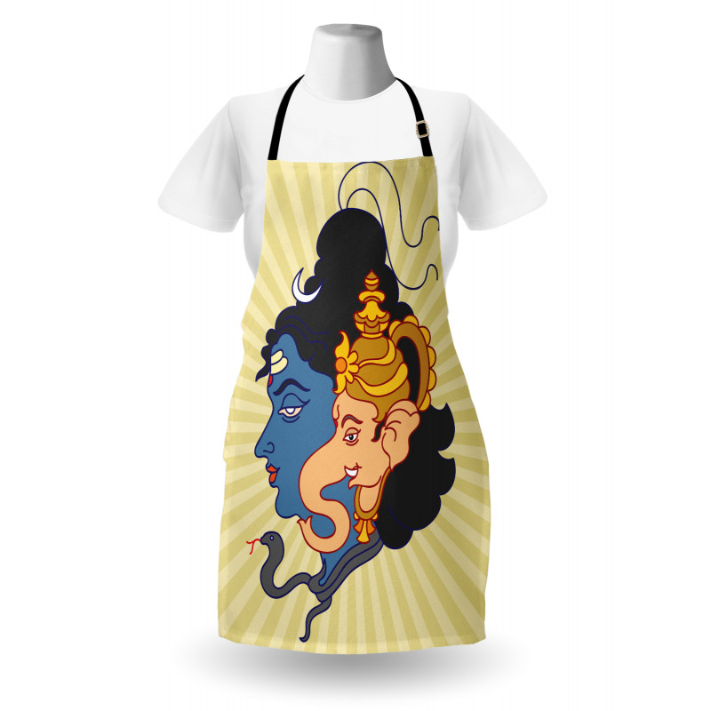 South Asian Figures Apron