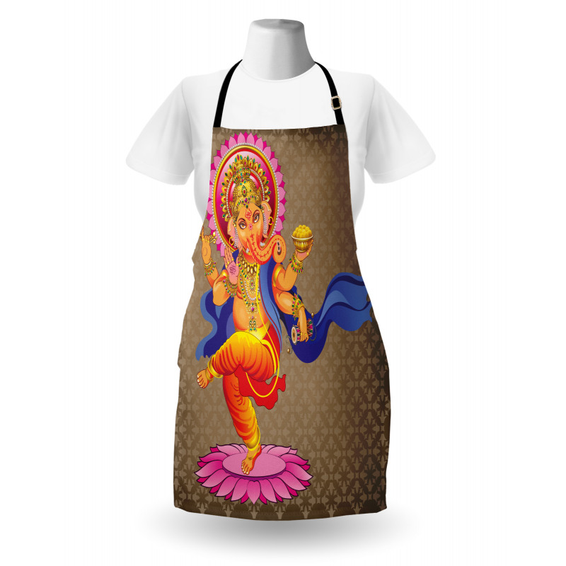 Dancing Asian Icon Apron