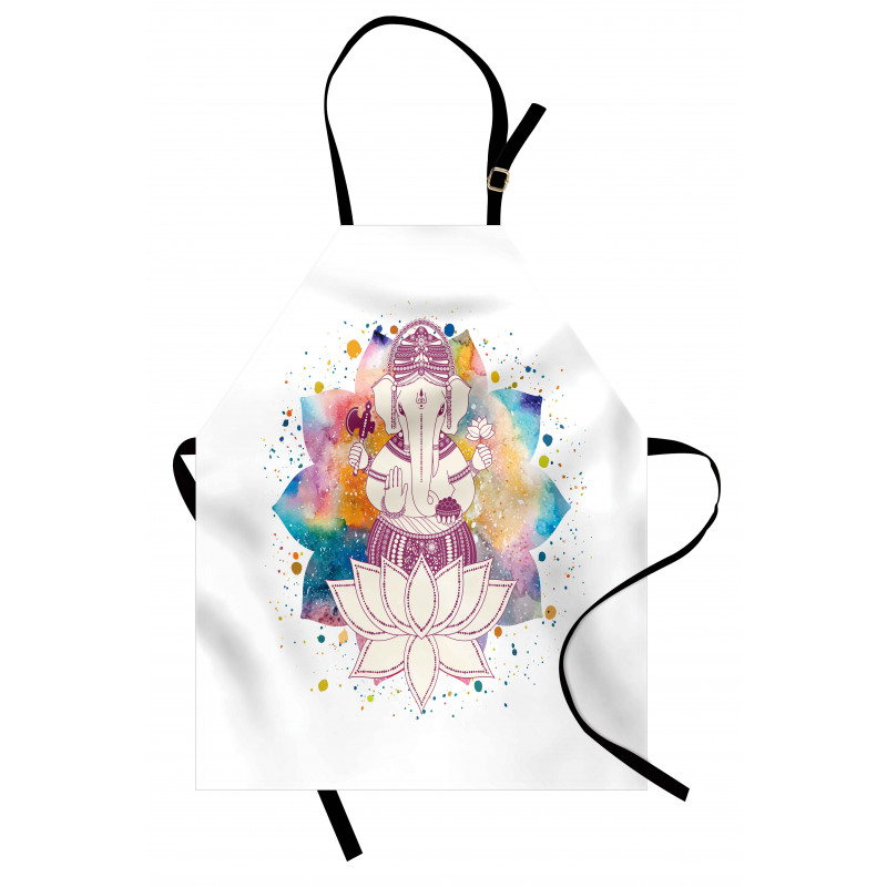 Yoga Zen Theme Artwork Apron