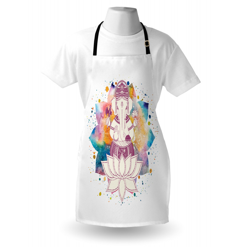 Yoga Zen Theme Artwork Apron