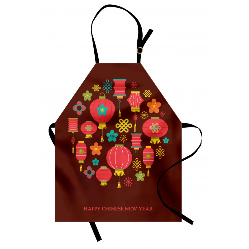 Lanterns Knots Apron