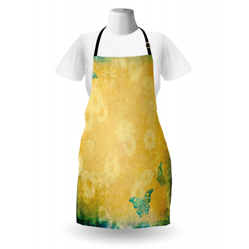 Gerbera Daisy Flowers Apron