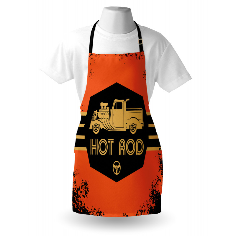 Grunge Poster Design Apron