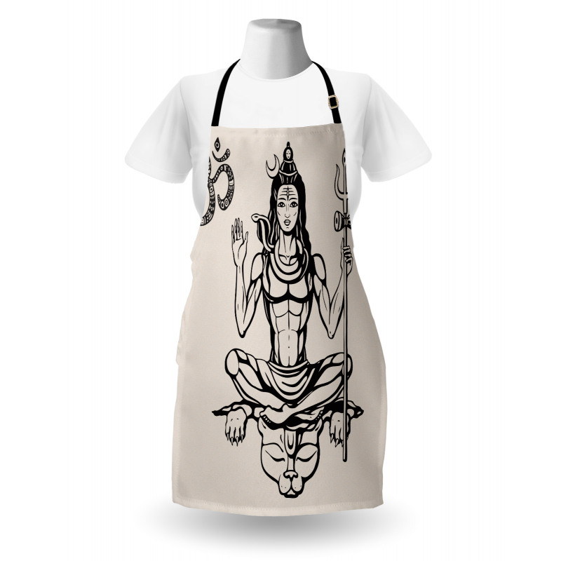 South Asian Figure Apron