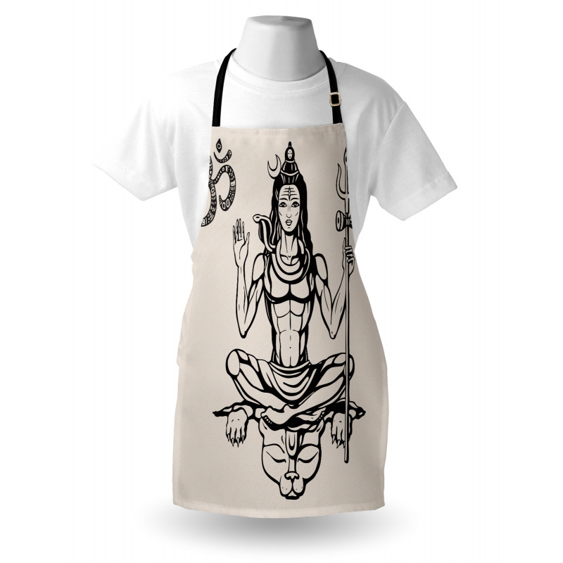 South Asian Figure Apron