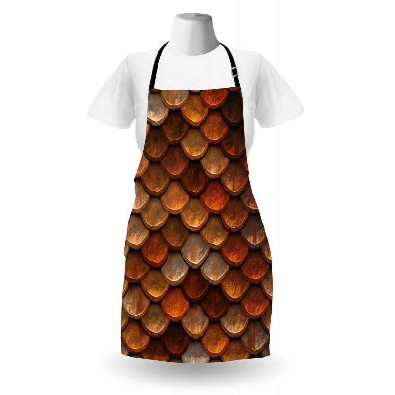 Medieval Scale Pattern Apron