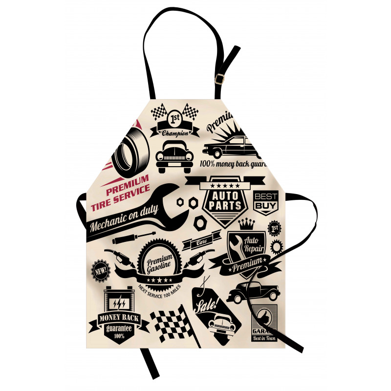 Car Repair Shop Logos Apron