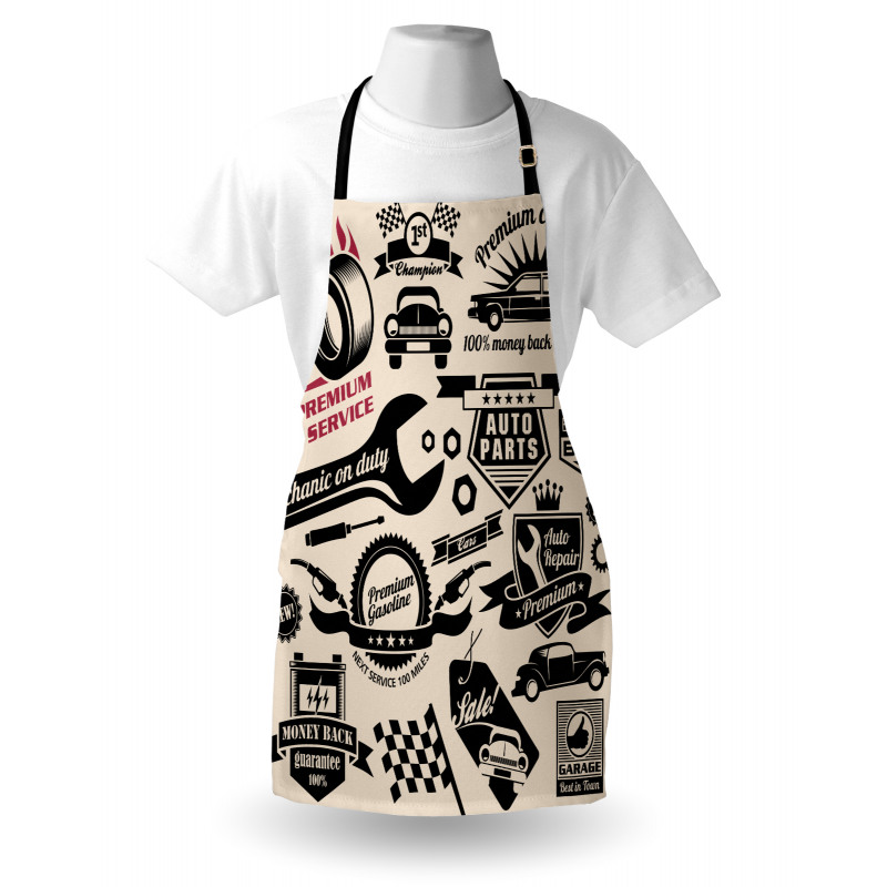 Car Repair Shop Logos Apron