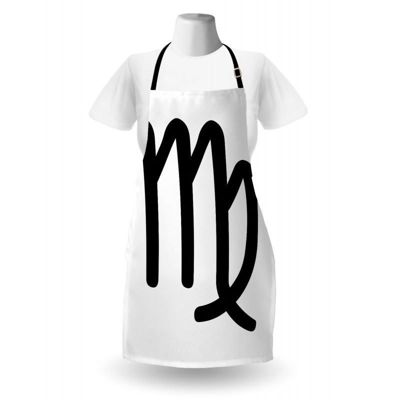 Monochrome Sign Apron