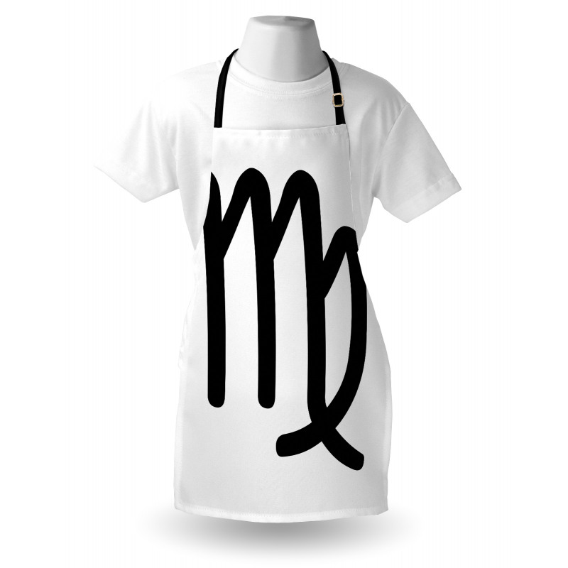 Monochrome Sign Apron