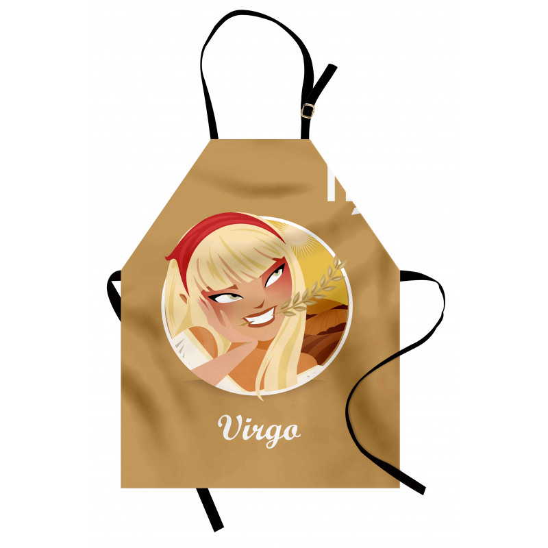 Teen Girl Wheat Apron