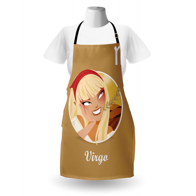 Teen Girl Wheat Apron