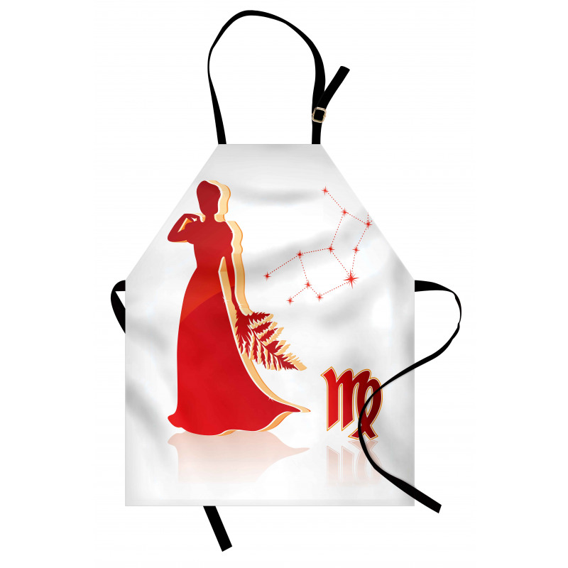 Vibrant Lady Stars Apron