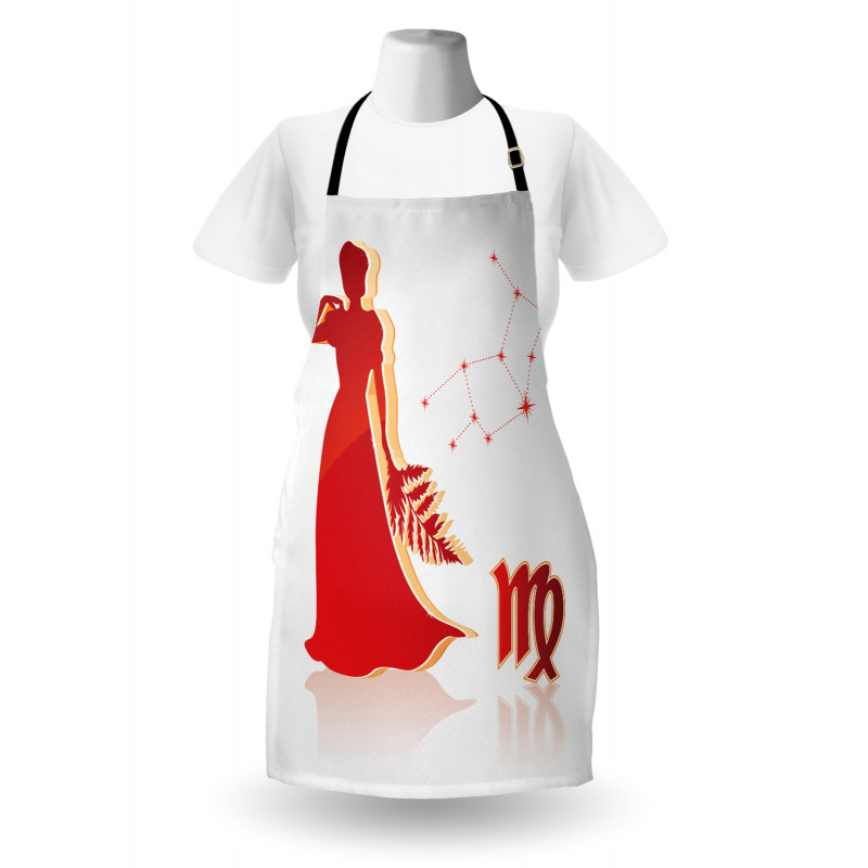 Vibrant Lady Stars Apron