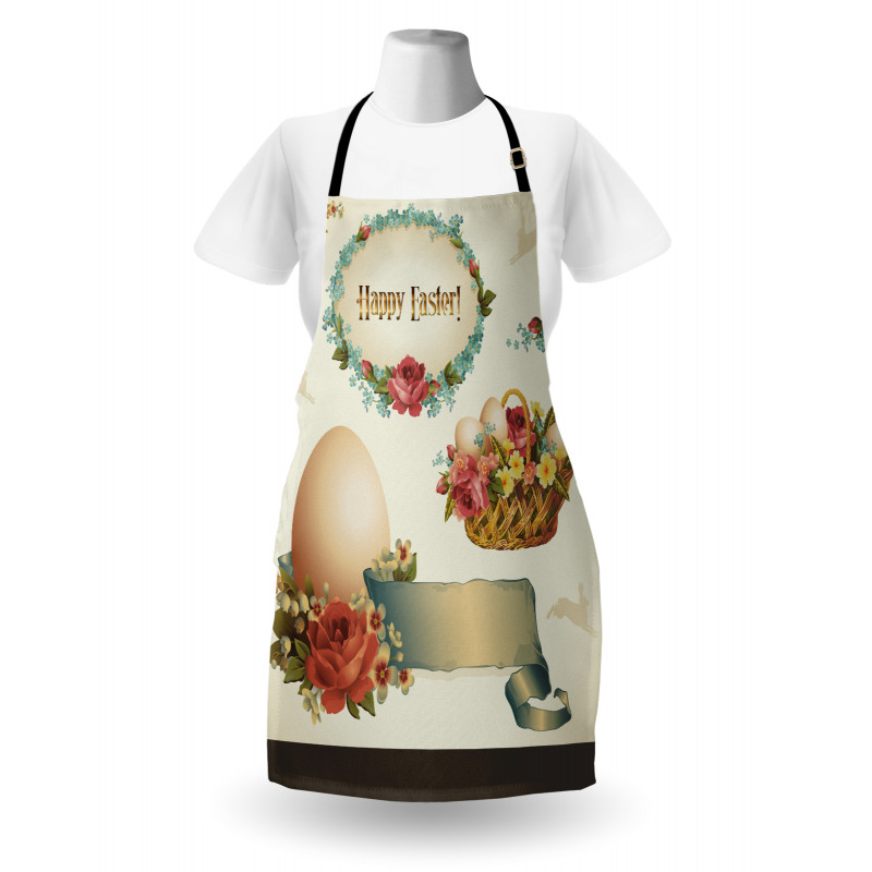 Romantic Flower Basket Apron