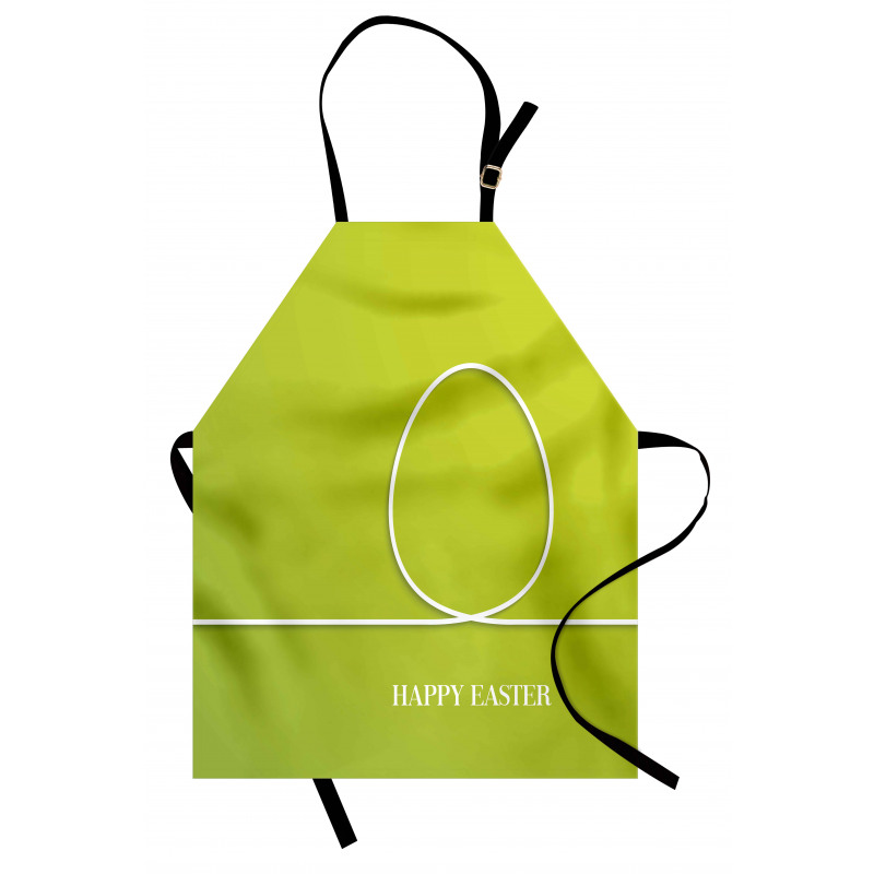 Minimalist Egg Design Apron