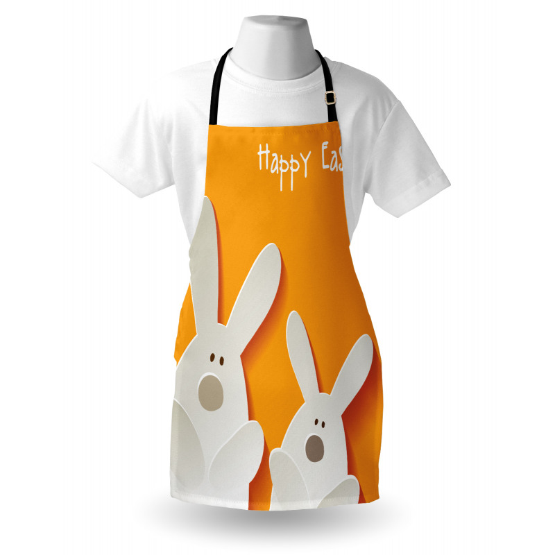 Happy Easter Bunnies Apron