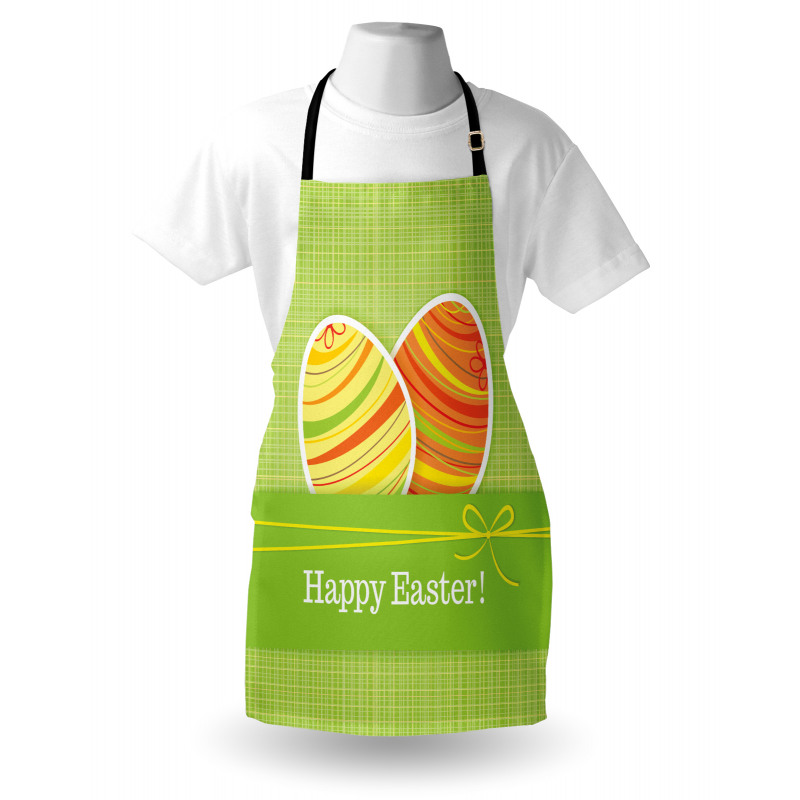 Striped Eggs Apron